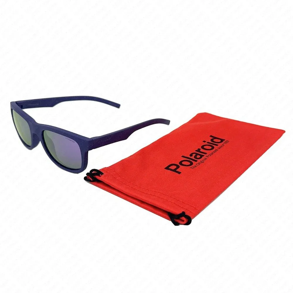 Polaroid Kids PLD8020/S 2Q1-MF 46mm Matte Violet Sunglasses